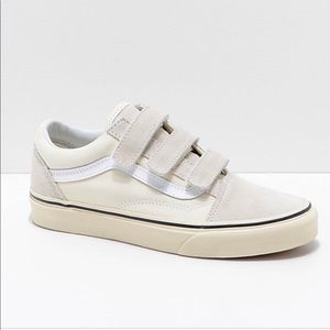 vans beige velcro vans beige velcro